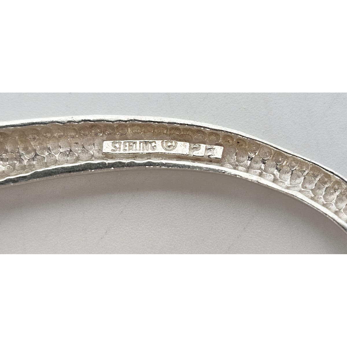 Vintage Studio Artisan sterling silver large Retro Atomic modernist Brooch Pin, view 6 of 7