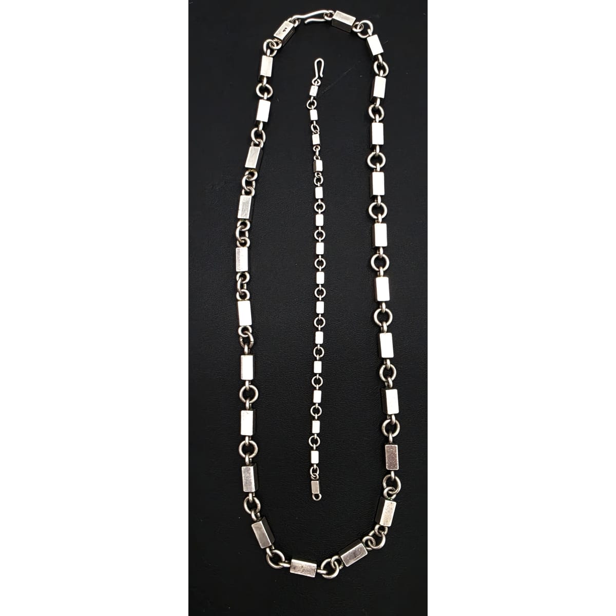 Superb SBH - Wiwen Sweden Modernist Sterling Necklace Bracelet Set 1946/1951