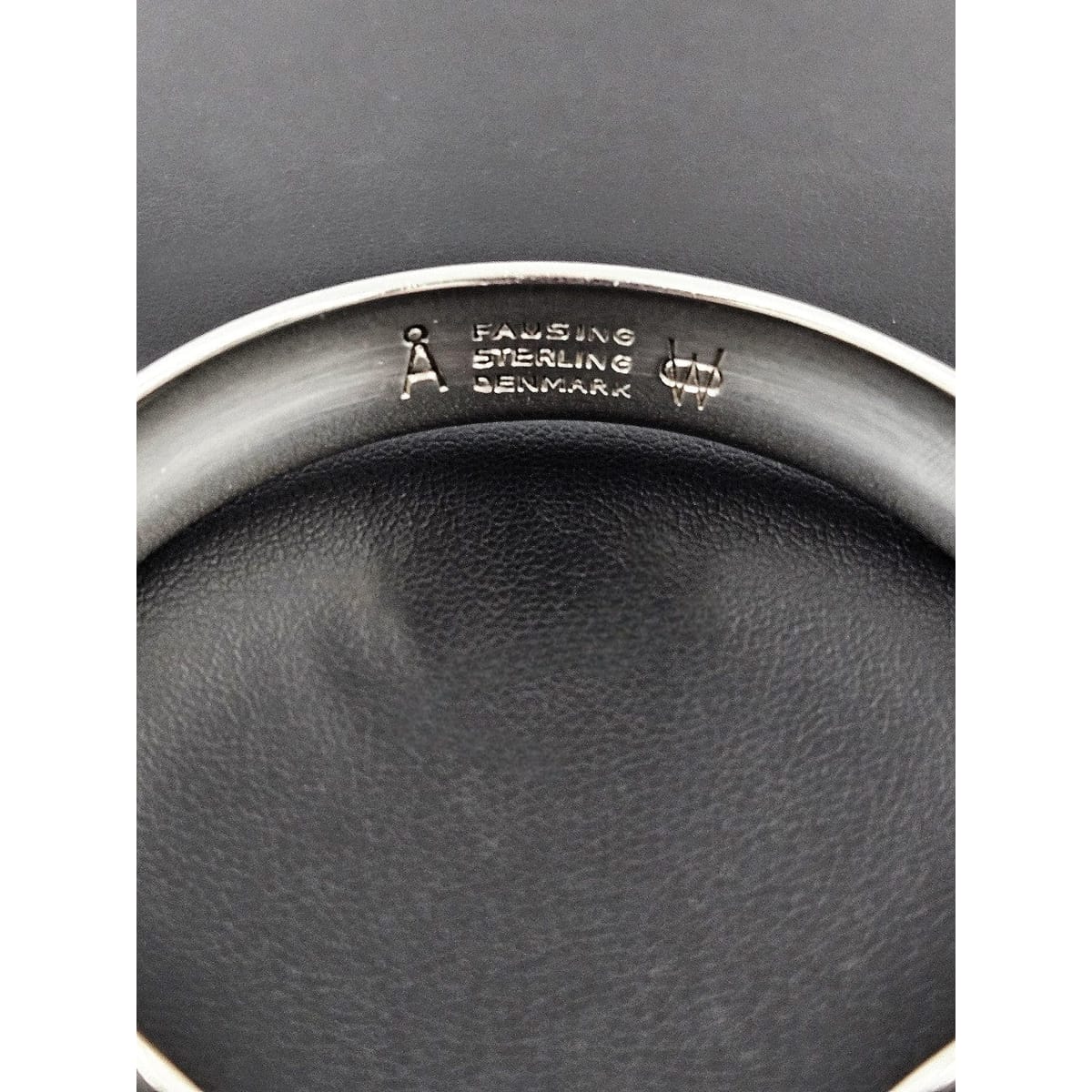 A Fausing Denmark Jewelry Denmark Ove Wendt for Age Fausing Sterling Silver Cuff Bracelet C. Early 1980s