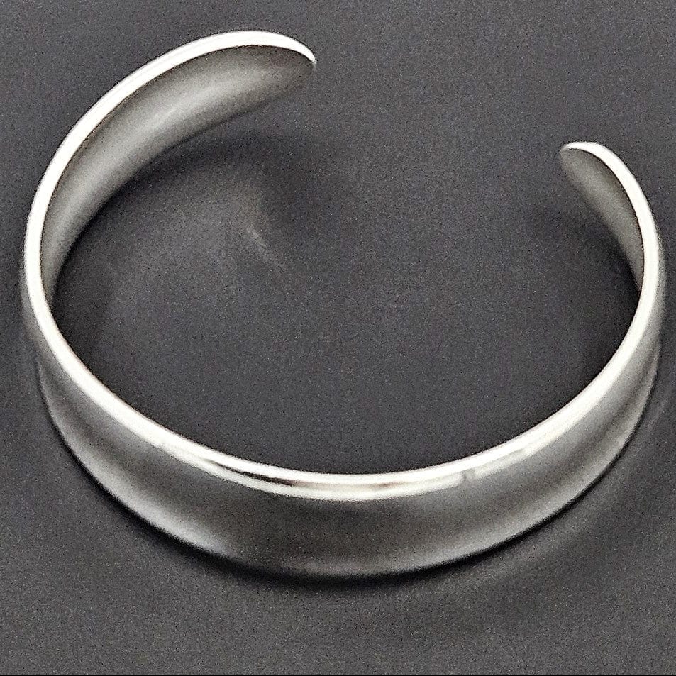 A Fausing Denmark Jewelry Denmark Ove Wendt for Age Fausing Sterling Silver Cuff Bracelet C. Early 1980s