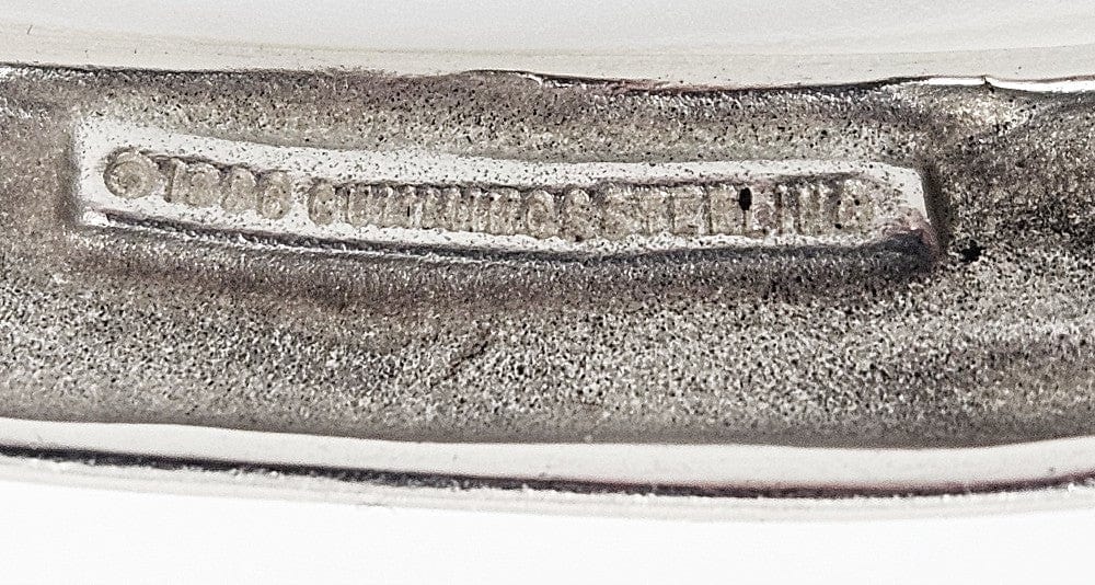 Angela Cummings Jewelry Designer Angela Cummings Sterling Modernist Bangle Bracelet Circa 1986