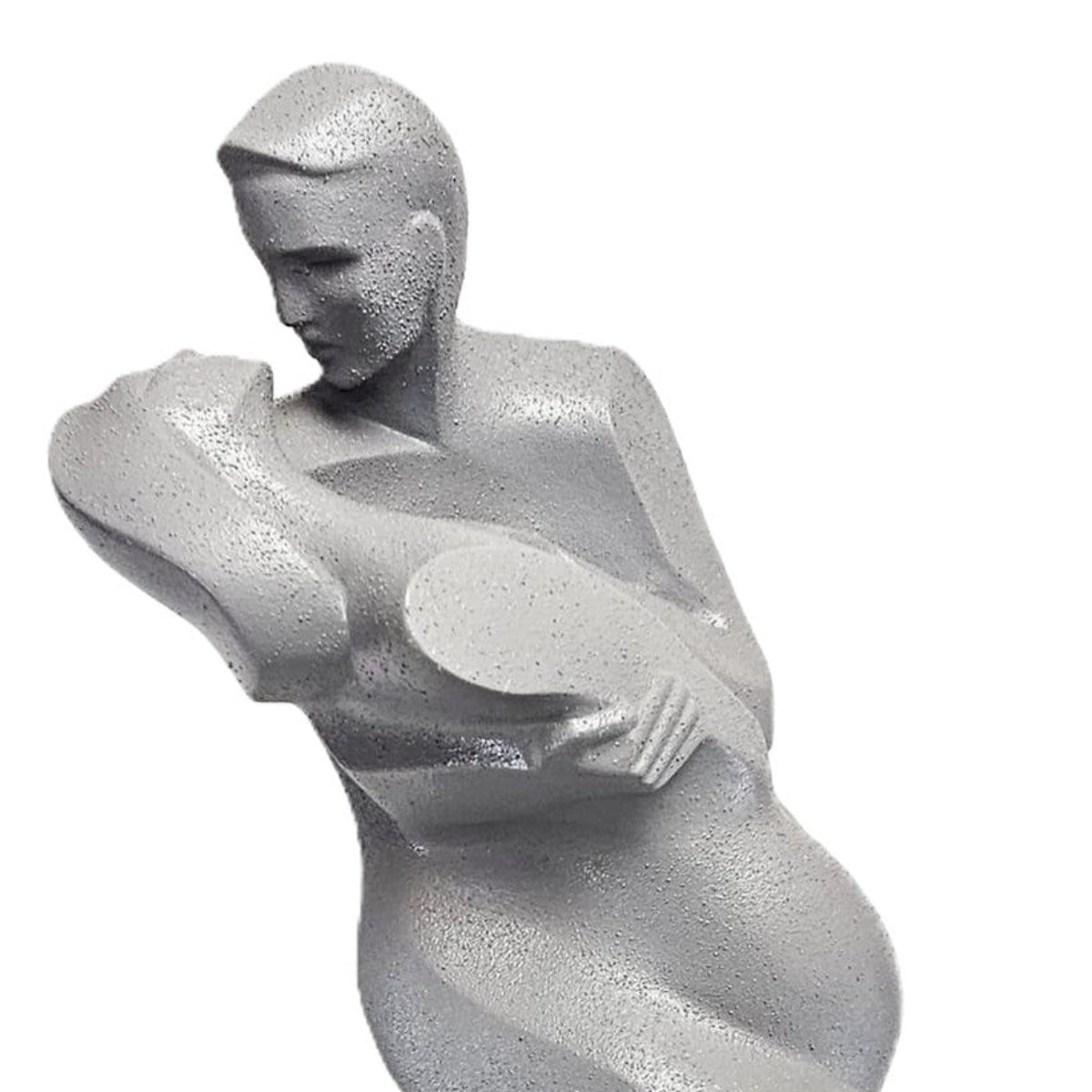 Austin Productions Sculpture Alexsander Danel For Austin Lovers Deco Modernist Huge Ceramic Sculpture 1990
