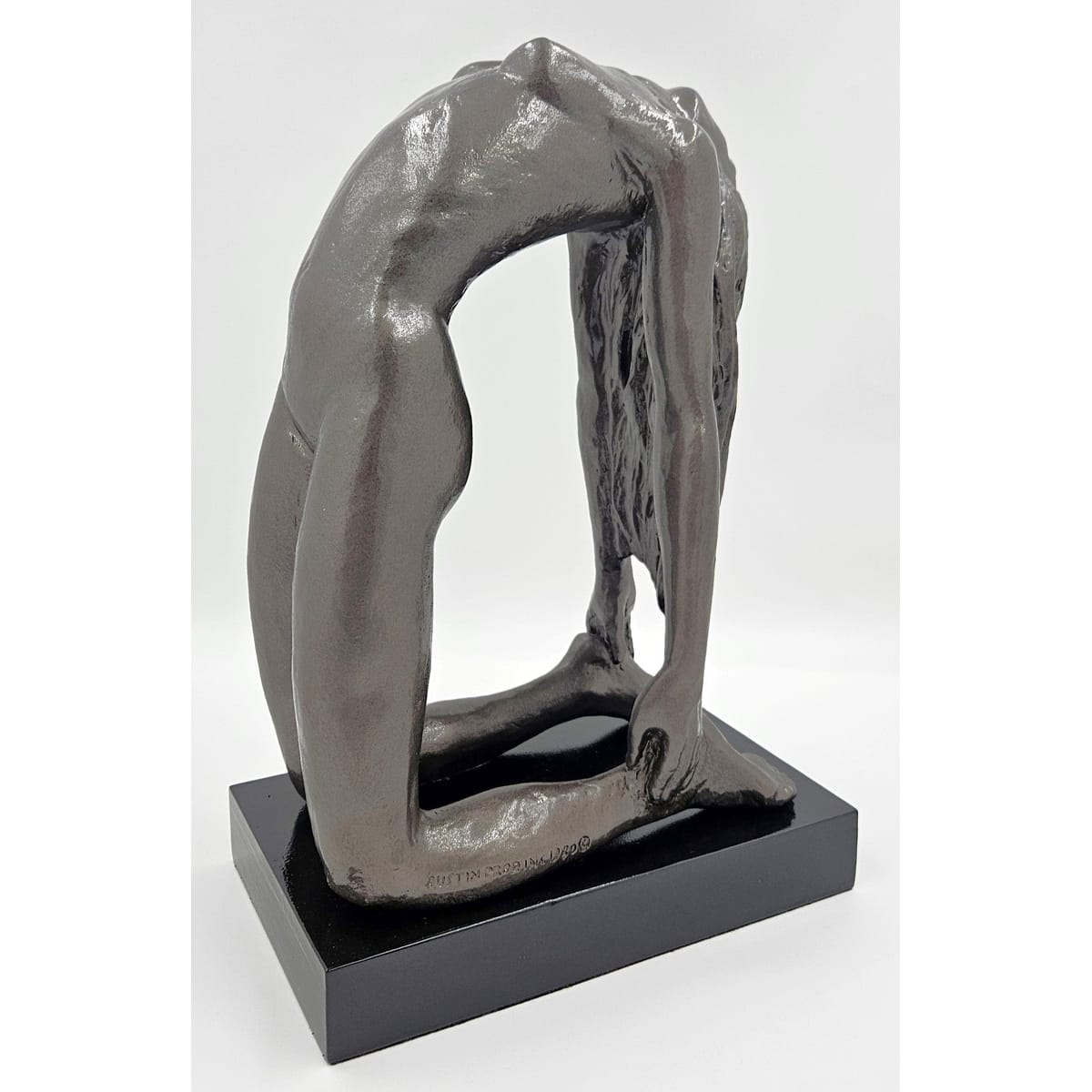 Austin Productions Sculpture Restored Austin Productions Durastone Sculpture "Rebirth" Signed Renard 1980