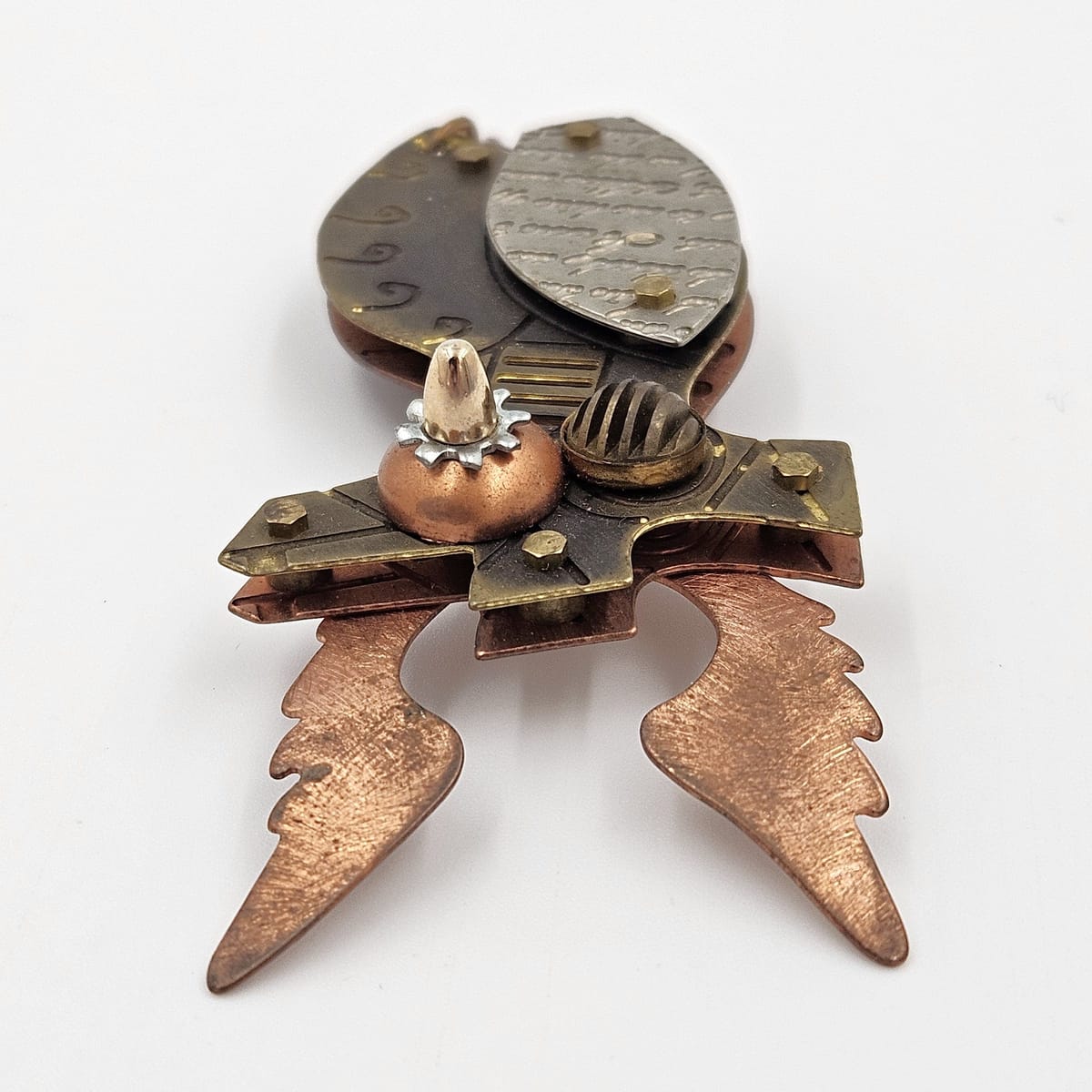 Beth Piver Jewelry Superb Beth Piver Unique Techno Romantic Goddess Angel Torso Brooch