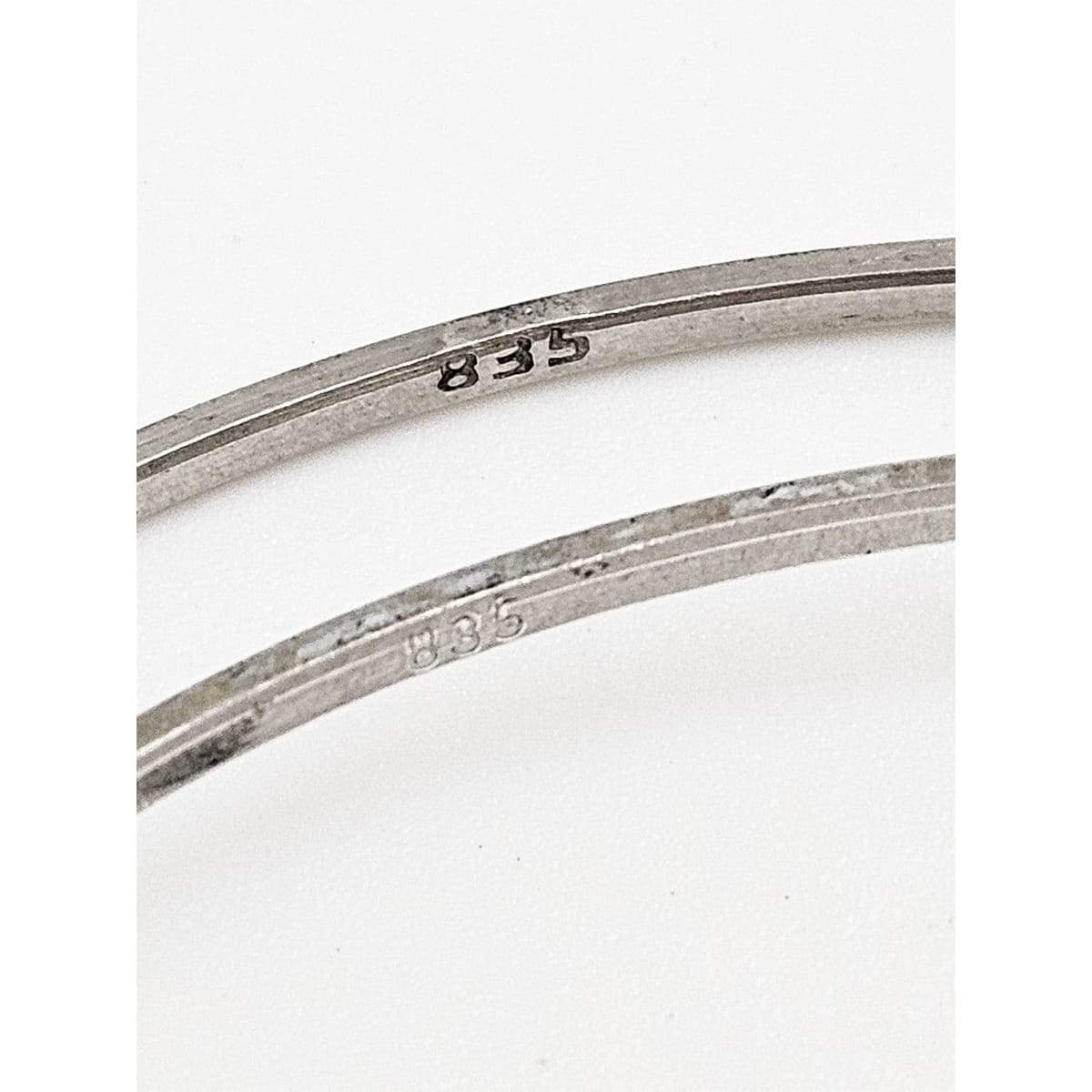 Danish Sterling Bangles Jewelry Set of 8 MCM Danish Pedersen Binder Sterling Silver Bangle Bracelets Signed