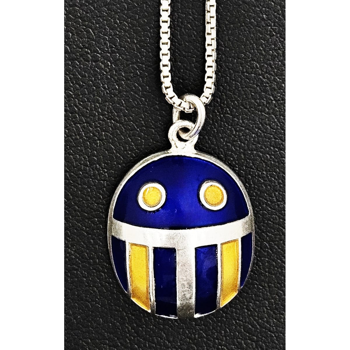 David Andersen Jewelry David Andersen Norway Sterling & Enamel Ladybug Necklace 1960s