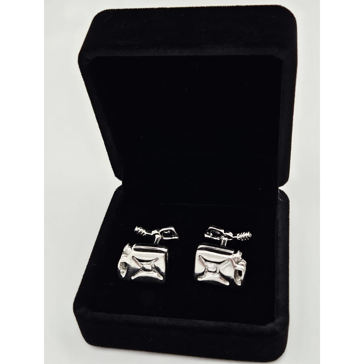 Erika Hult de Corral "Ric" Jewelry OOAK Erika Hult de Corral "Ric" Taxco Sterling Pop Art Cufflinks Circa 1980&