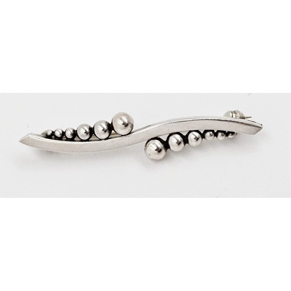 Just A Denmark Jewelry Just Andersen Just A Danmark Modernist Sterling Brooch