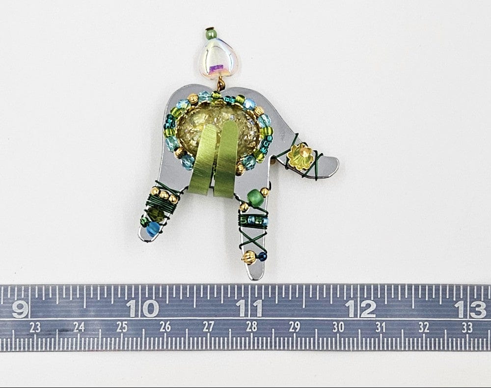 LizTech Jewelry Rare LizTech Retired Sign Language "I Love You" XL Brooch Pin Circa 2004