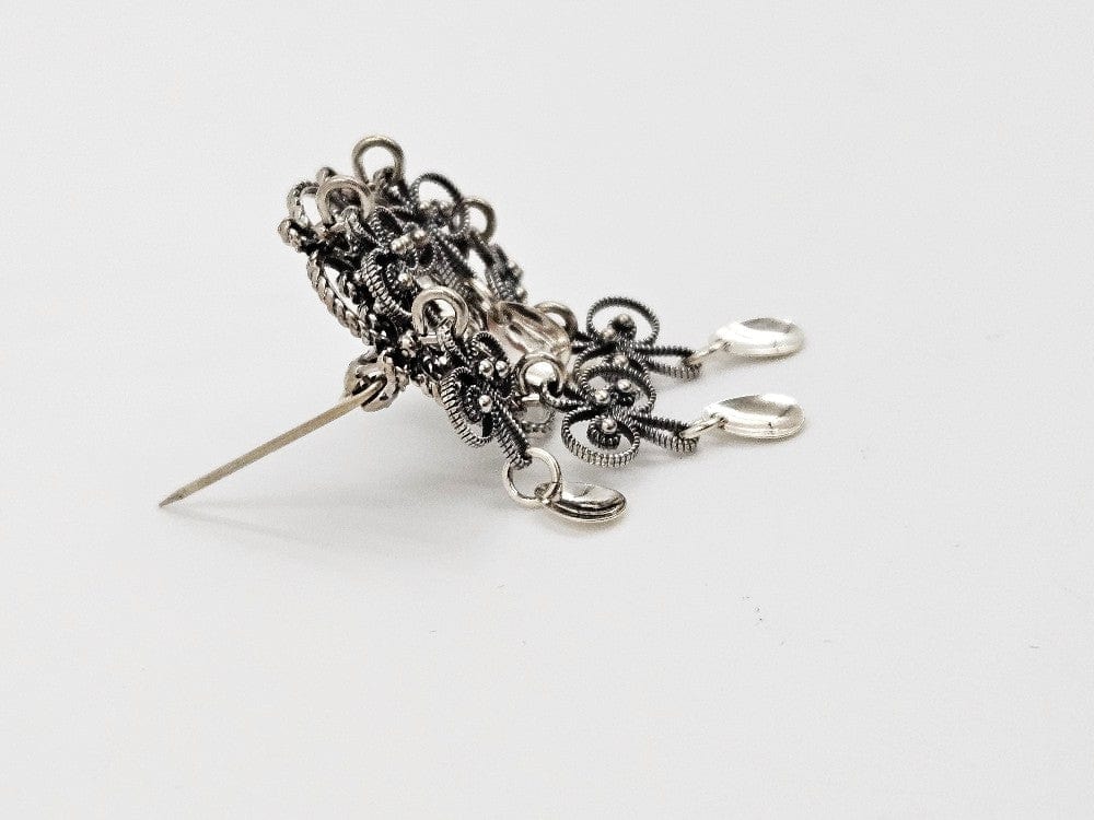 Norwegian Sterling Brooch Jewelry Vintage Norwegian Sterling Silver Solje Brooch #13