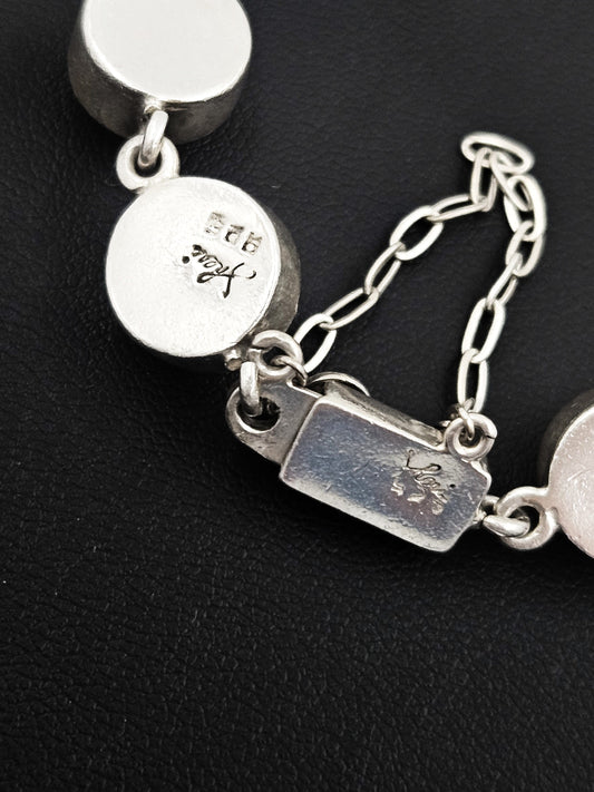Sheri Liebert Jewelry Vintage California Designer Sheri Liebert Sterling Silver Bracelet