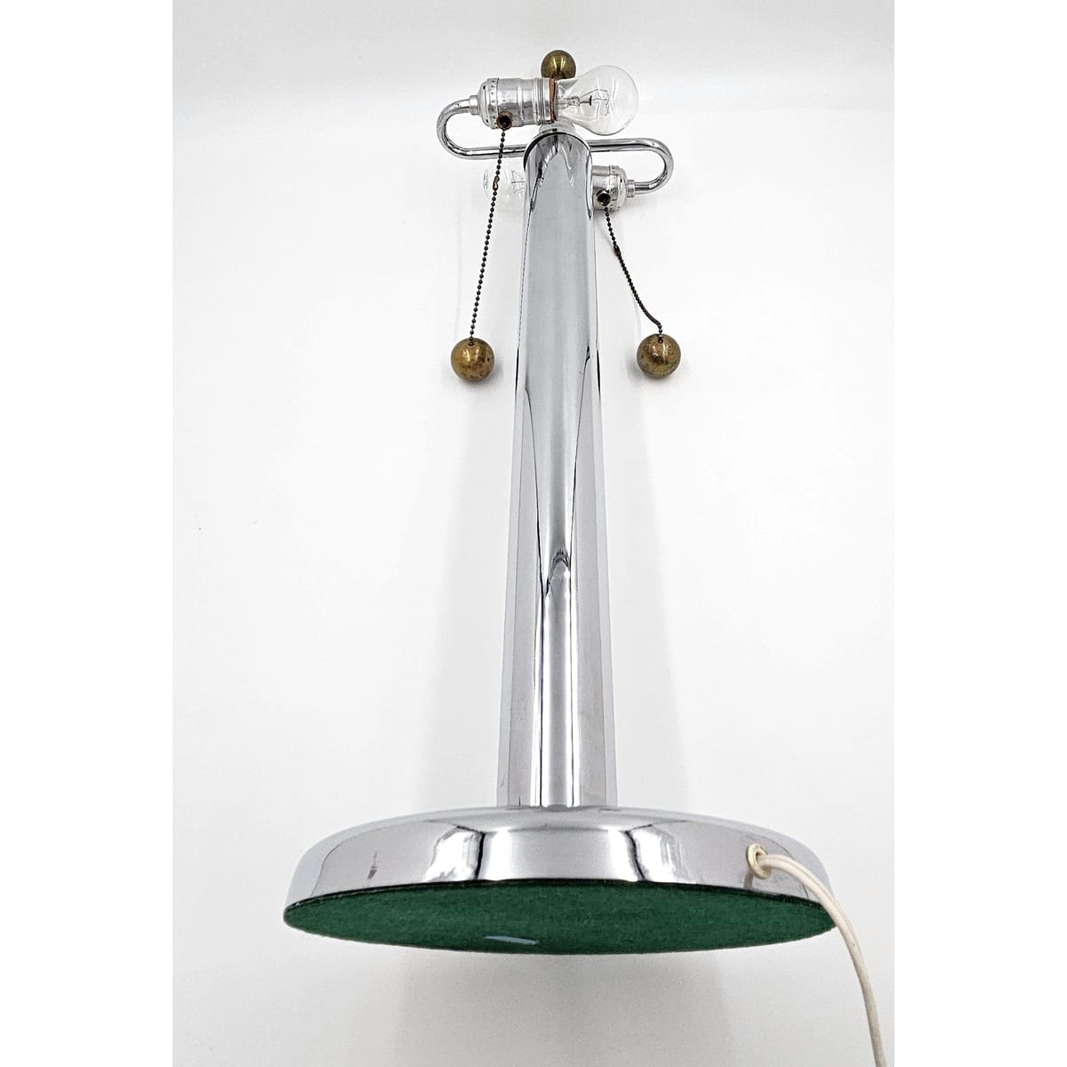 Sonneman for Kovacs Lighting Superb Sonneman for Kovacs Chrome Modernist Bauhaus Table Lamp Circa 1960&