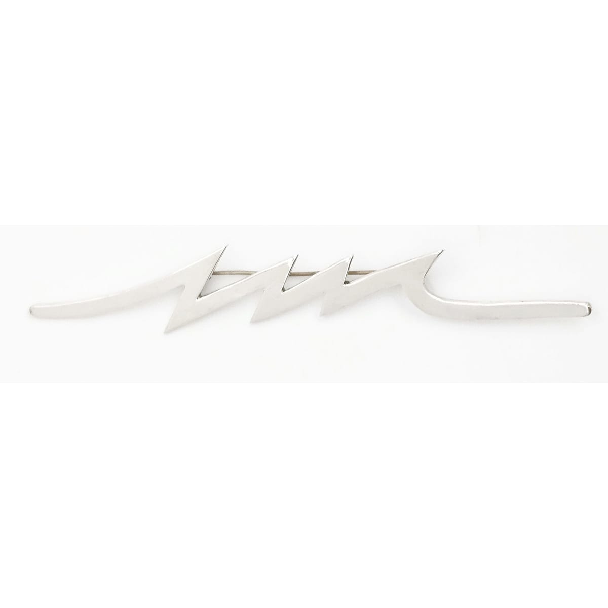Taxco Sterling Artisan Brooch Jewelry Superb Taxco Designer Sterling Lightening Bolt Brooch Nearly 5" Long! C 1980s