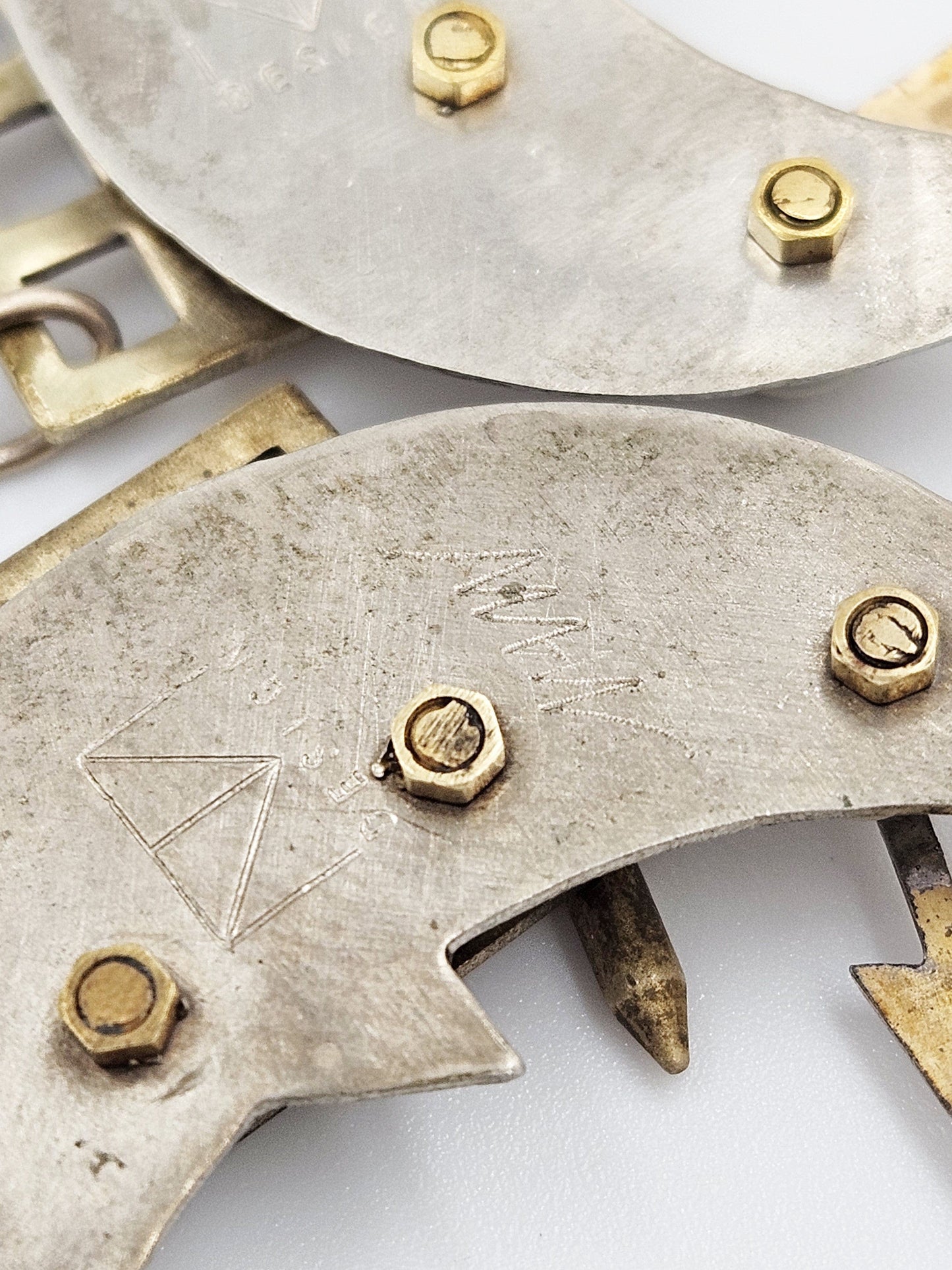 Thomas Mann Designs Jewelry Thomas Mann Designs Sterling Stone Abstract Modernist Earrings
