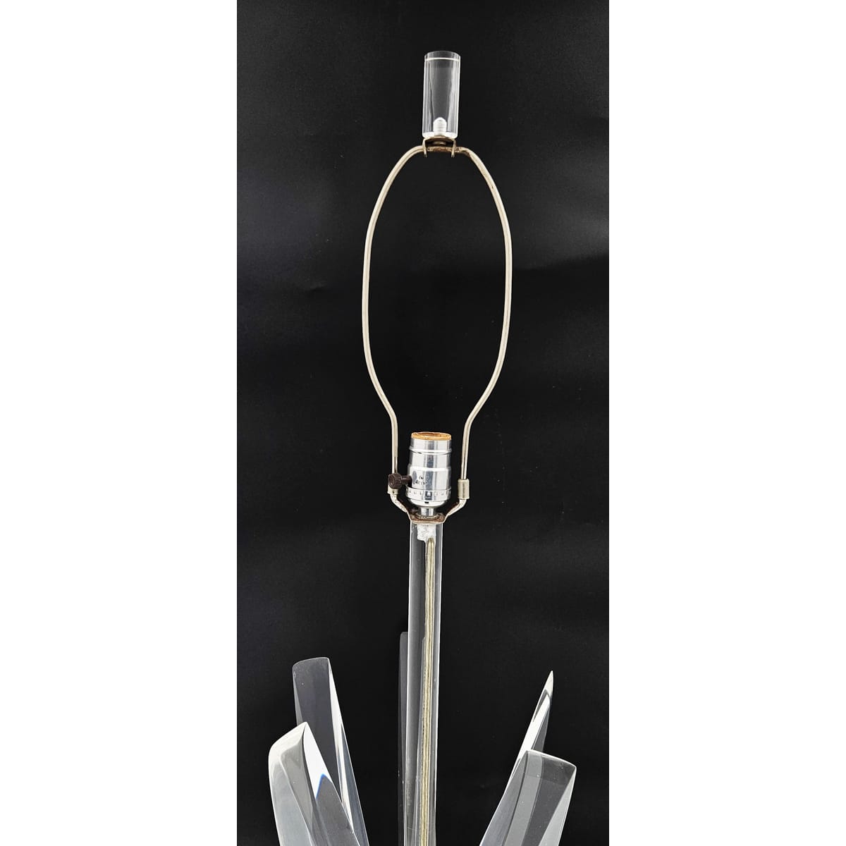 Van Teal Lamp Superb Van Teal Lucite Abstract Modernist Table Lamp Circa 1970/80&