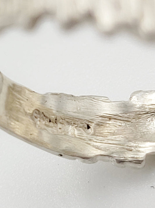 A & K Denmark Jewelry Stunning Aarre Krogh A&K Denmark Modernist Abstract 3D Cocktail Ring 1960s