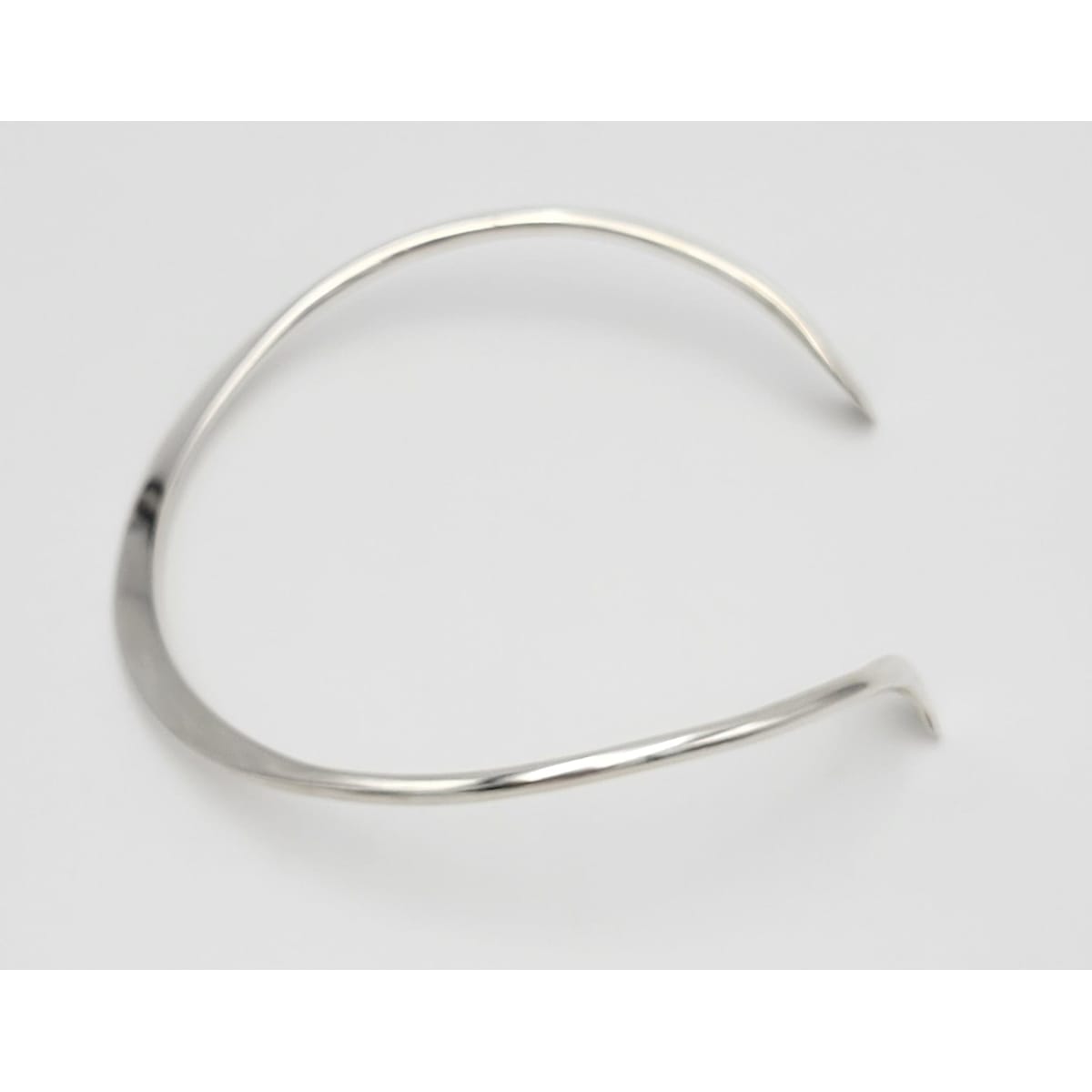Andreas Mikkelsen Jewelry Rare Danish Designer Andreas Mikkelsen Georg Jensen Sterling Neck Ring 1970s