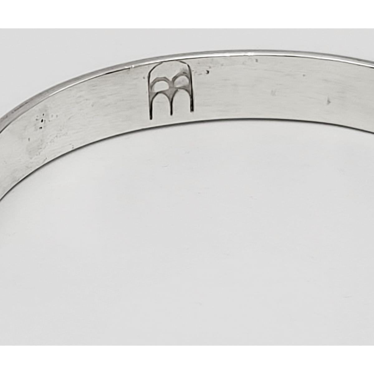 Bueford Dawahoya Hopi Jewelry Bueford Dawahoya Hopi Native American Sterling Silver Slim Cuff Bracelet 1960s