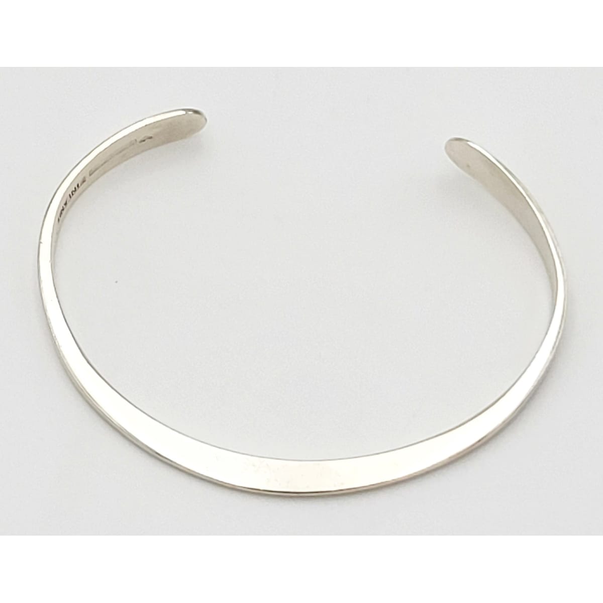 Jaana Toppila Ikalainen Jewelry Finnish Designer Jaana Toppila-Ikalainen Modernist Sterling Silver Cuff Circa 2000