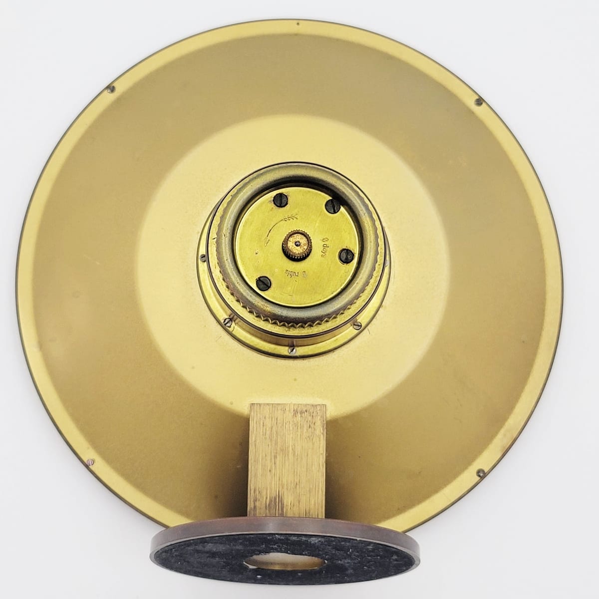 Kruger Clock Heinrich Johannes Möller For Kienzle Germany Art Deco Mantle Clock C. 1950