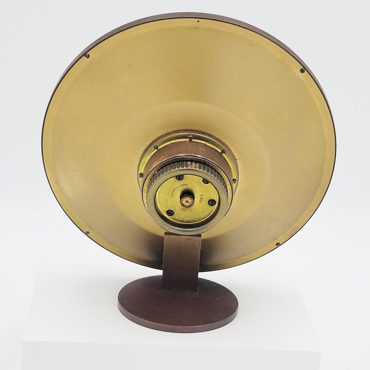 Kruger Clock Heinrich Johannes Möller For Kienzle Germany Art Deco Mantle Clock C. 1950