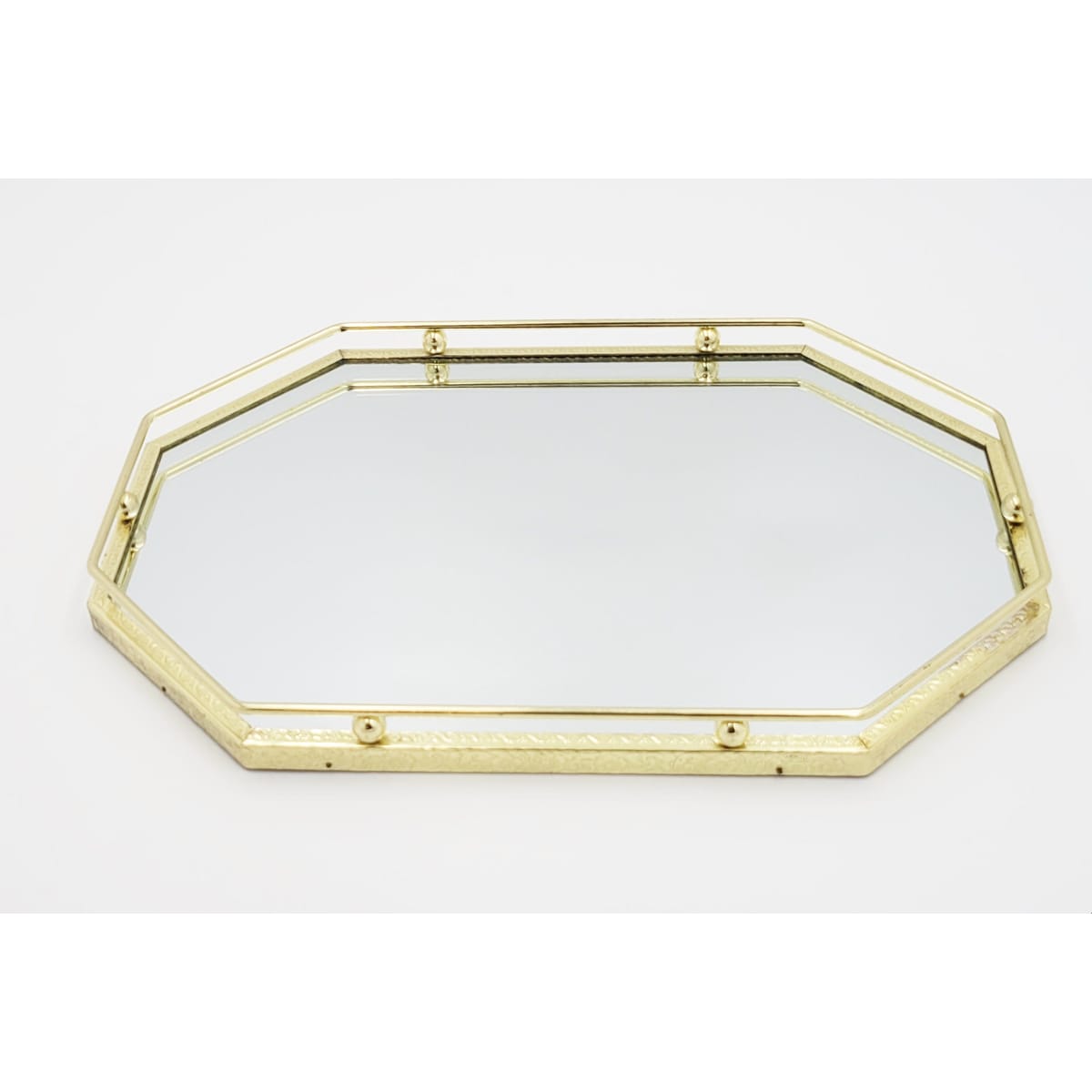 MCM Vanity Tray vanity mirror Mid Century Modern Brass and Mirror Hollywood Regency Vanity Tray 1950s