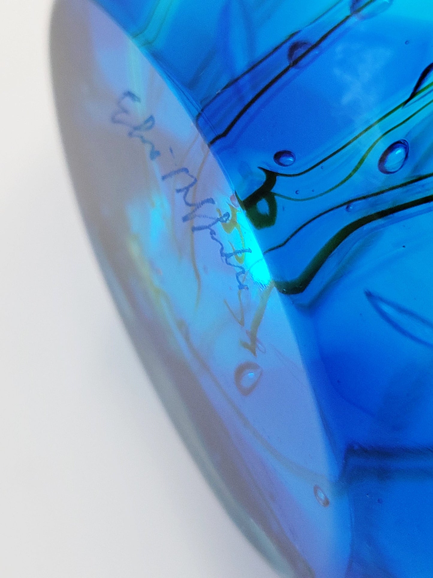 Murano Italy Sculpture Vintage Murano Glass Fish Aquarium Art Sculpture