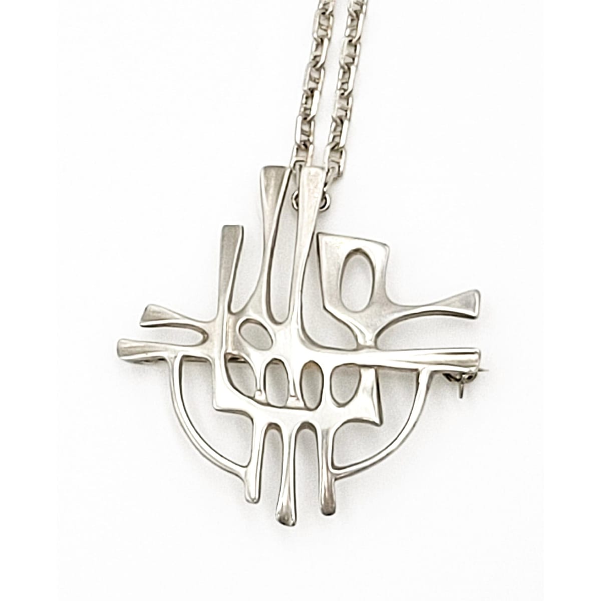 Ostern Jewelry Norway Bjørn Østern Per Killingmo Sterling Corpus Kinetic Pendant RARE 73-74