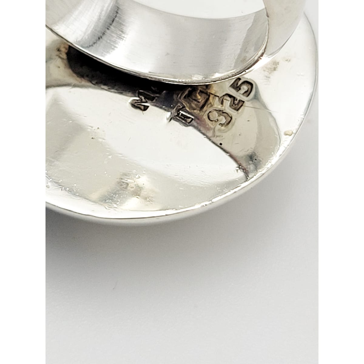 Taxco Sterling Jewelry Vintage Taxco Sterling & Onyx Huge Domed Statement Cocktail Ring 1980&