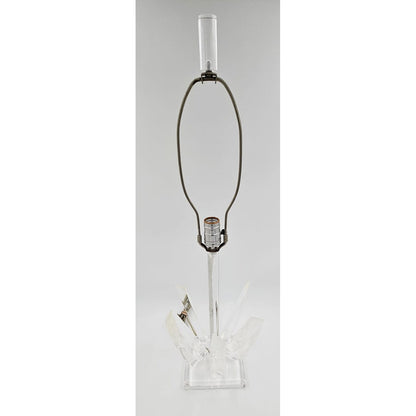Van Teal Lamp Superb Van Teal Lucite Abstract Modernist Table Lamp Circa 1970/80&