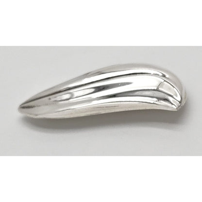 Fabulous Designer Kabana Sterling Silver Large Modernist Brooch 1980/90s - image 7 of 10