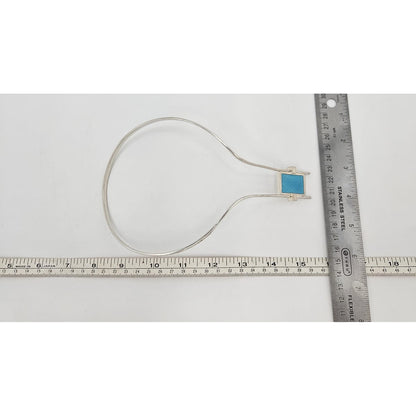Pekka Piekainen for Auran Kultaseppa Finland sterling silver and enamel Necklace 1973, view 10 of 10
