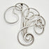 Vintage Studio Artisan sterling silver large Retro Atomic modernist Brooch Pin, view 1 of 7