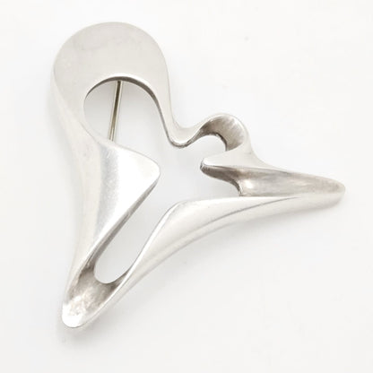 Georg Jensen sterling silver Koppel Biomorphic Brooch, view 1 of 7