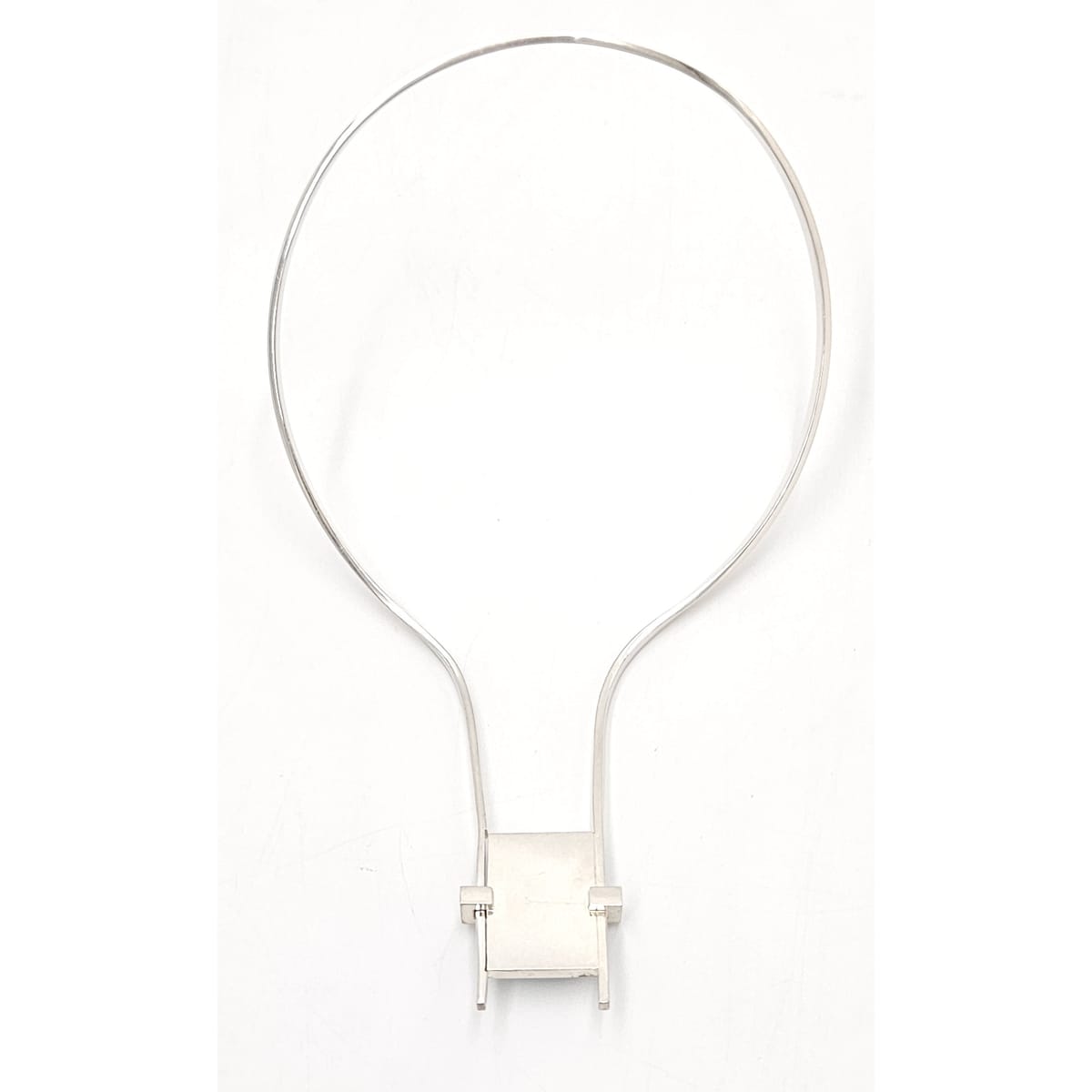 Pekka Piekainen for Auran Kultaseppa Finland sterling silver and enamel Necklace 1973, view 7 of 10