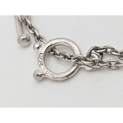 Kalevala Koru Finland Sterling XL 3D Articulating Viking Ship Necklace 1960&