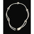 Retired Designer Ed Levin Sterling Silver 2 Tier Bar Link Hook Bracelet 1980s