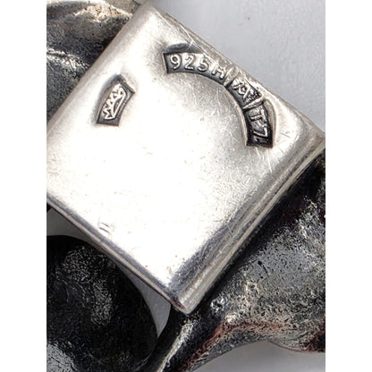 Rare Valon Kulta Hopea Valo-Koru Finland Sterling Reindeer Moss Bracelet 1972, alternate product view 7
