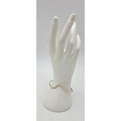 Niels Erik From of Denmark Sterling Flora Fauna Link Bracelet Circa 1940s/1950s, alternate product view 4