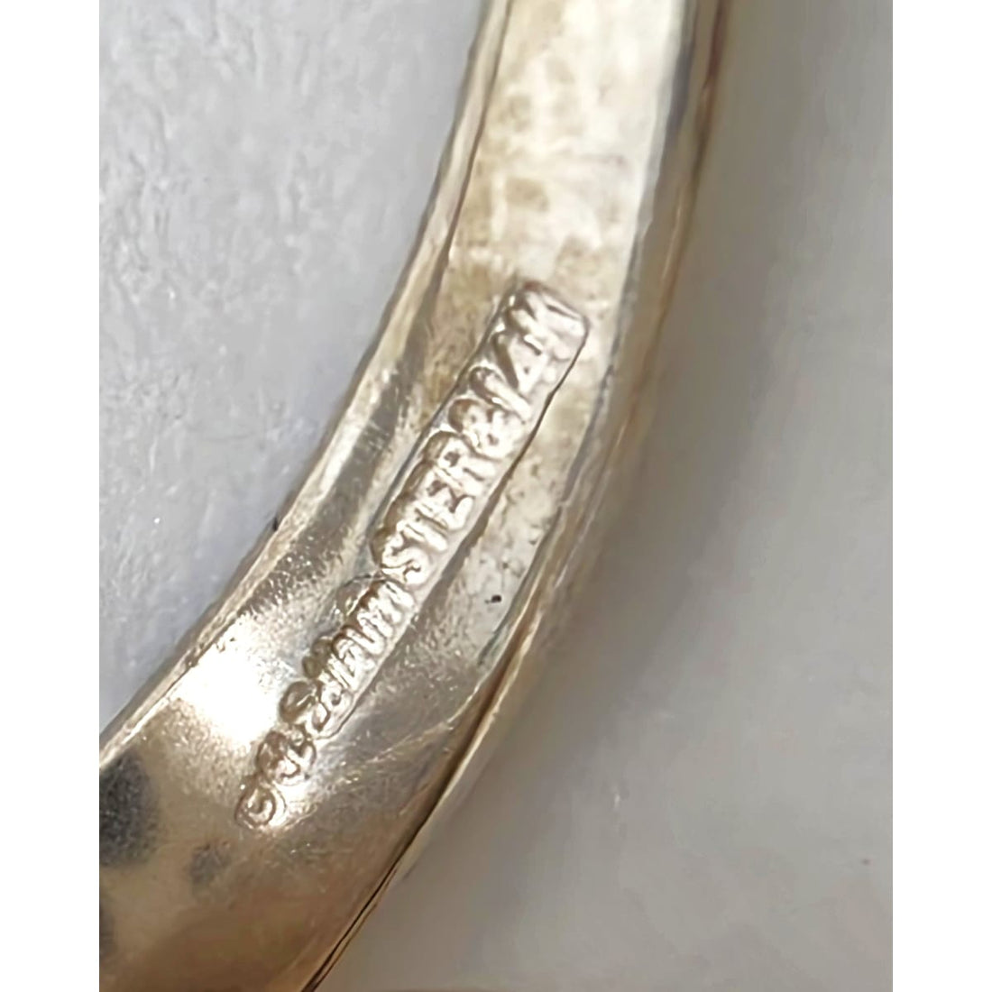 Ikonisk Designer Ed Levin Modernistiske Øreringe i Sterling Sølv + 14K Guld Fra Ca. 1980/90&