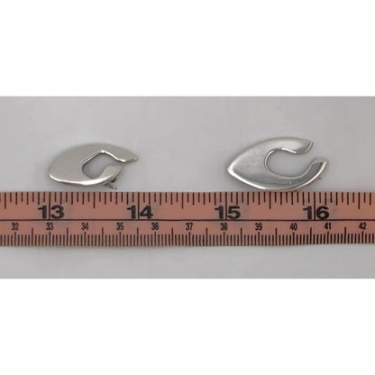Iconic Designer Phyllis Sklar Sterling Set of 2 Modernist Brooches RARE 50/60s, alternate product view 5