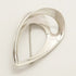 Vintage Sterling Abstract Modernist Sculptural Openwork 3D Statement Brooch