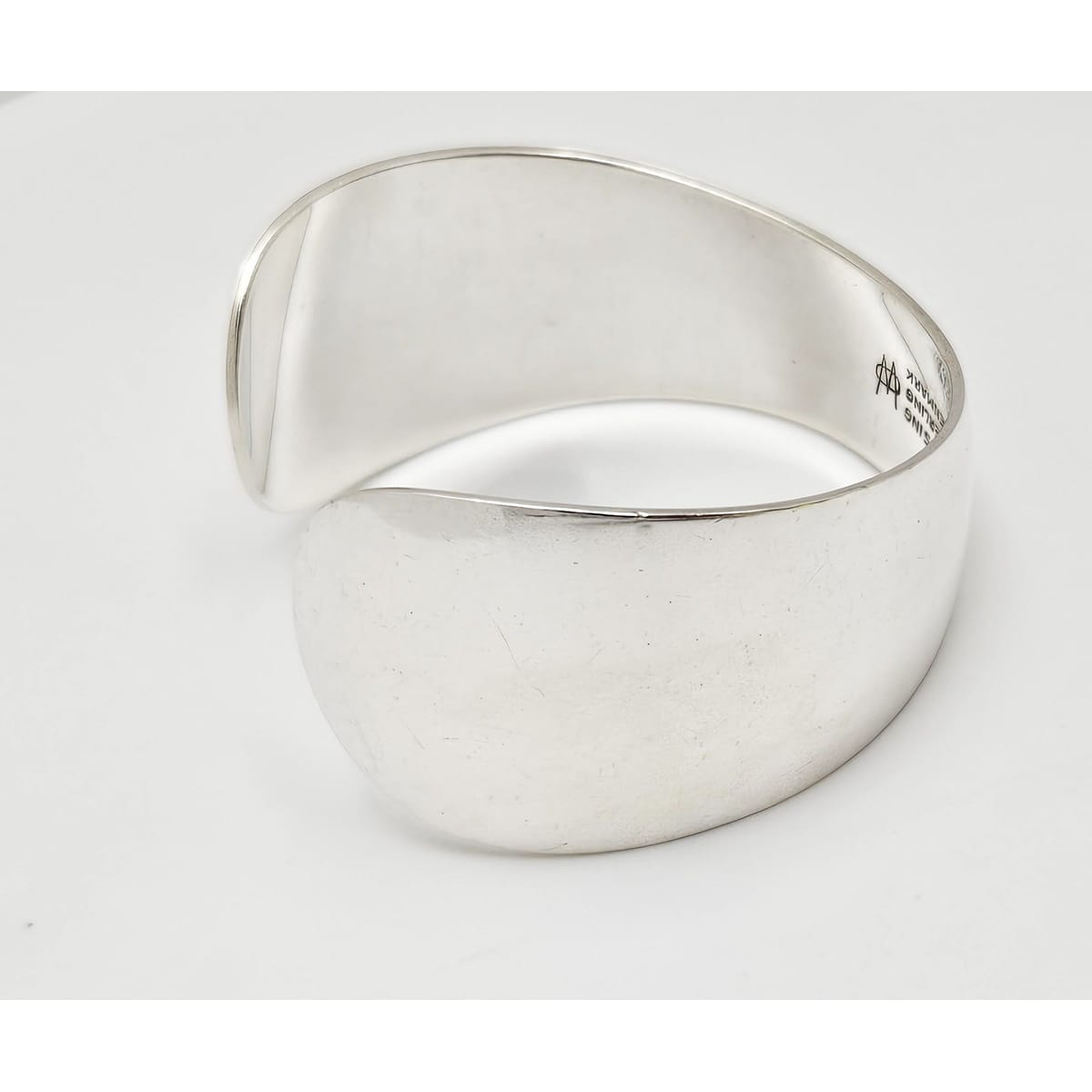 Superb MCM Denmark Ove Wendt for Age Fausing Sterling Silver Cuff Bracelet, alternate product view 4