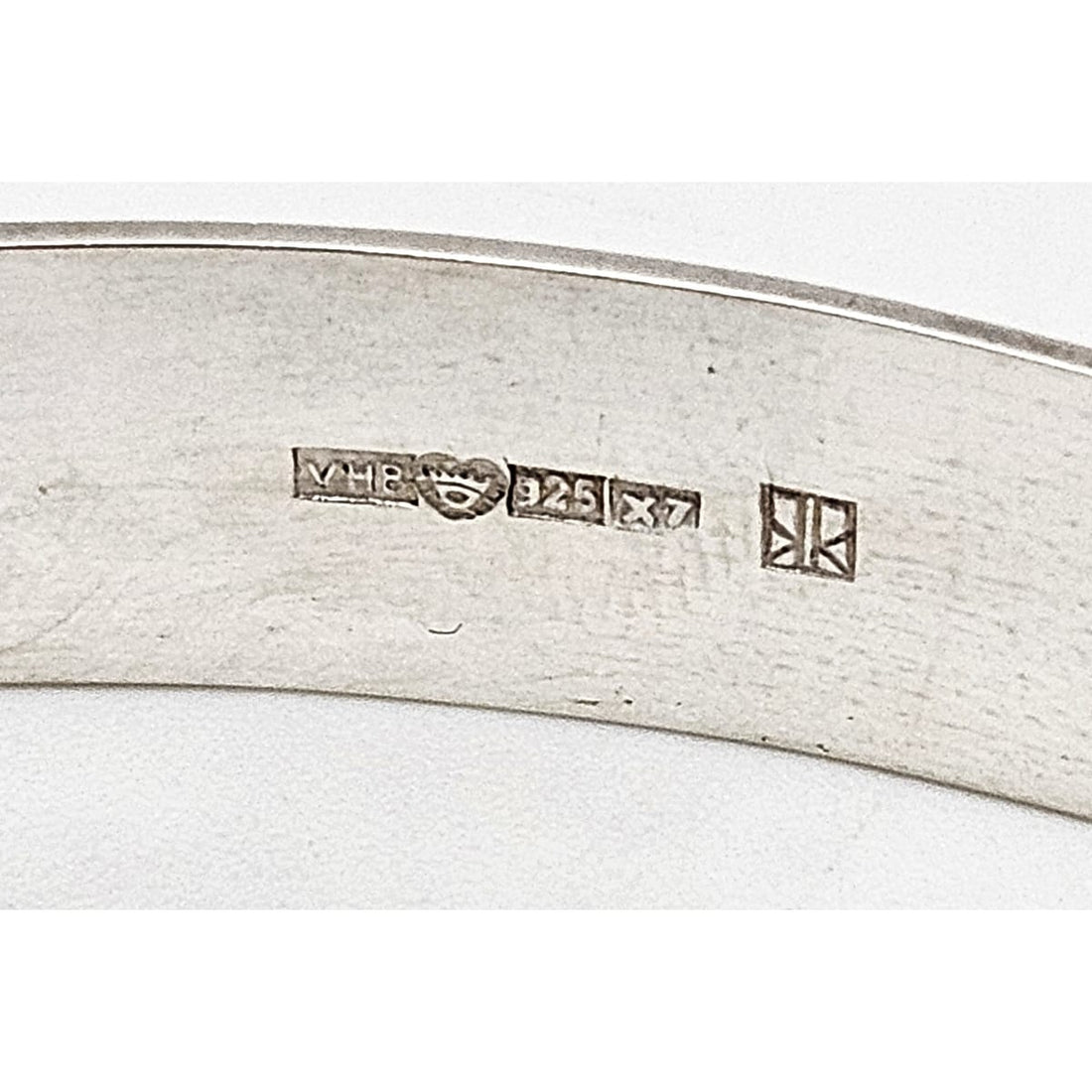Sjældent Hanasberg Kaunis Koru Sterling Karneol Modernist Armbånd 1975