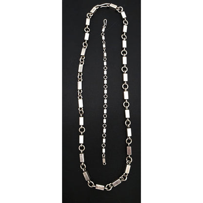 Superb SBH - Wiwen Sweden Modernist Sterling Necklace Bracelet Set 1946/1951