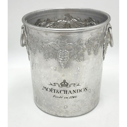 Moet Chandon France Etain Pewter Single Magnum Champagne Cooler 1970/80s