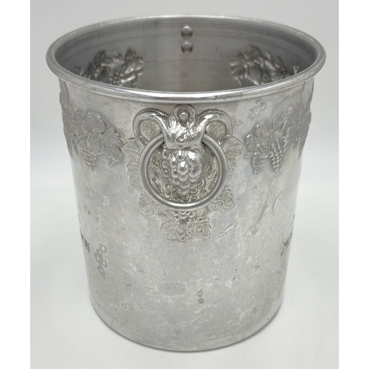 Moet Chandon France Etain Pewter Single Magnum Champagne Cooler 1970/80s, alternate product view 4
