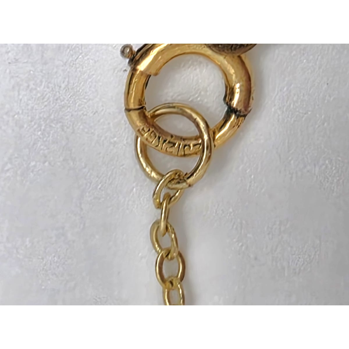 Anton Michelsen Denmark Sterling Enamel Marguerite Daisy Necklace 1940s, alternate product view 7