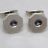 Hans Hansen Denmark Sterling Silver Modernist Cufflinks 