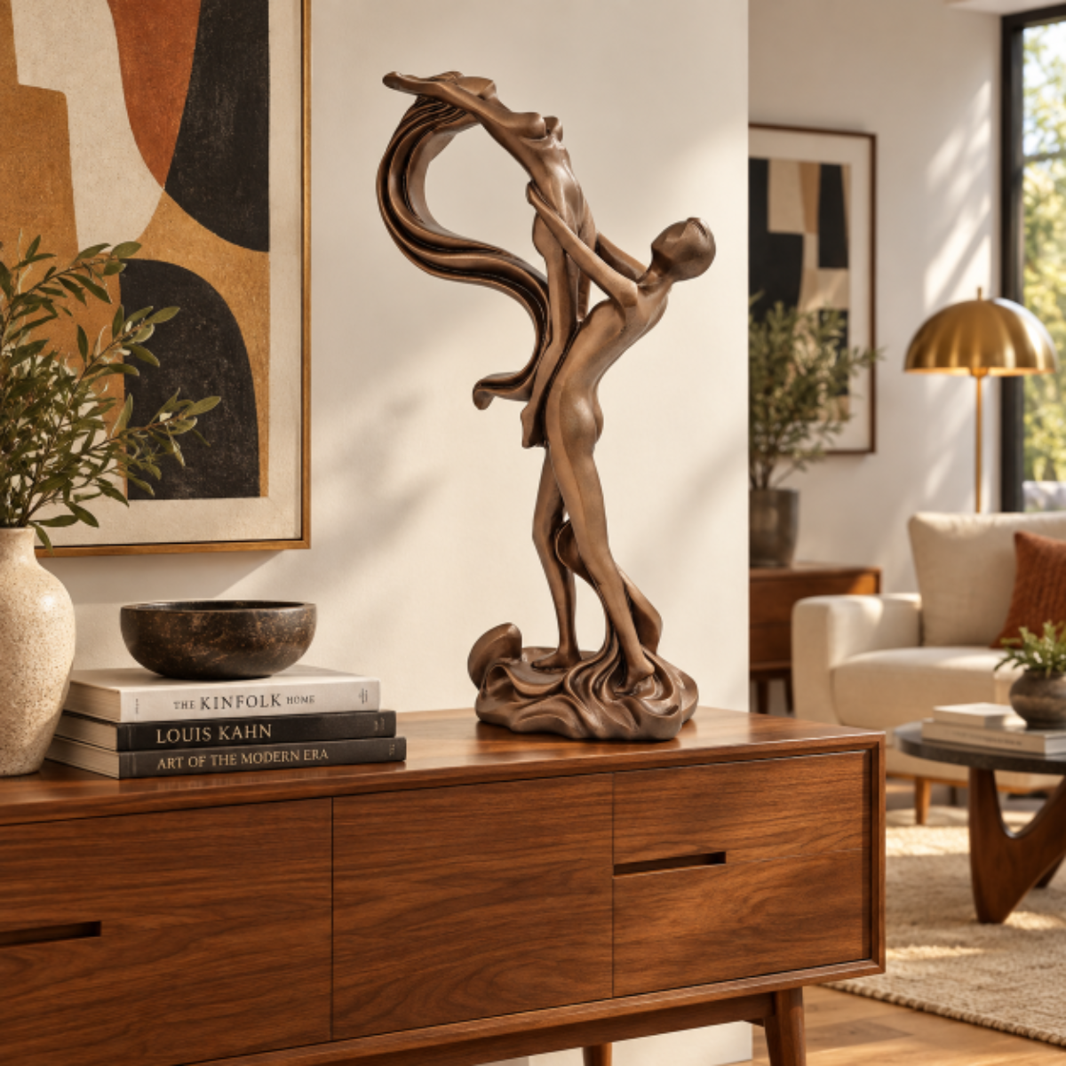 Jaru Sculpture Designer Jaru California Sculpture 1980s